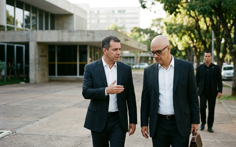 Mensagens de Vorcaro sugerem encontro com Moraes