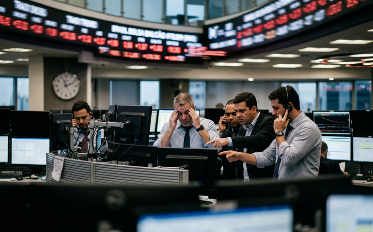 Ibovespa recua após IPCA-15 acima do esperado e queda em NY