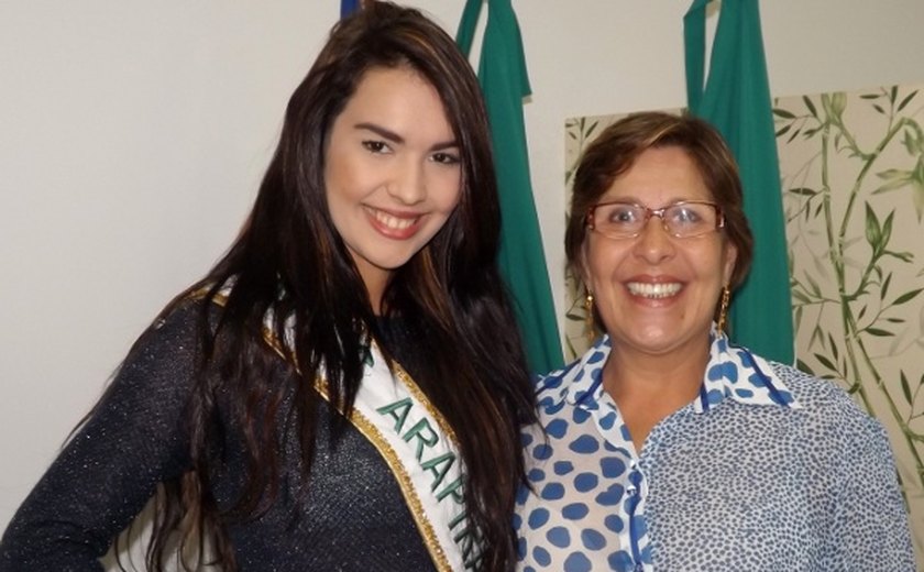 Arapiraca será representada estudante Aline Karla no Concurso Miss Brasil 2014