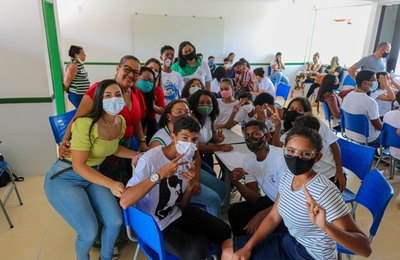 Alunos de Piaçabuçu se preparam para as provas do Saeb