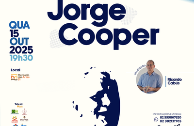 O alagoano Jorge Cooper é o poeta da vez na Roda Lumeeiro de Poesia