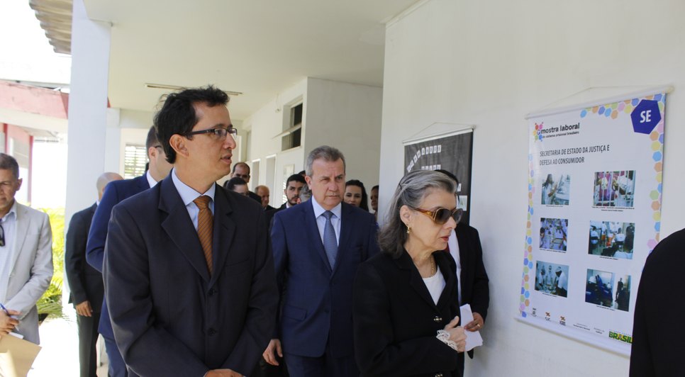 Presidente do STF visita duas unidades prisionais em Sergipe  / Foto: 0000000
