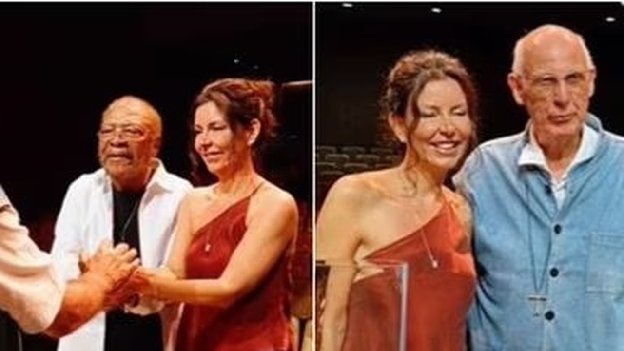 Tony Tornado completa 93 anos e ganha festa surpresa nos bastidores de 'Amor Perfeito'