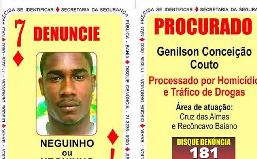 Um dos traficantes mais perigosos da Bahia é morto em Alagoas