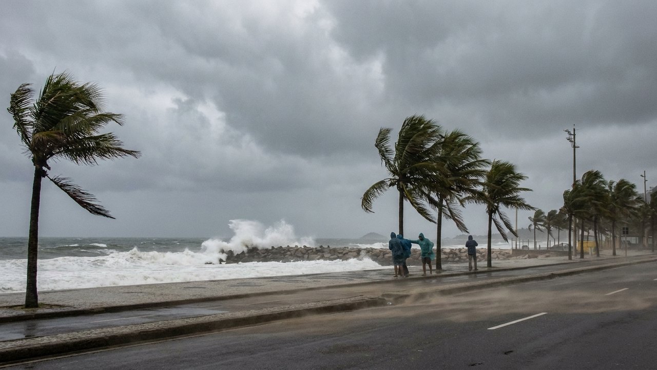 Rio entra em Estágio 2 com previsão de ventania nesta sexta que pode chegar a 100 km/h
