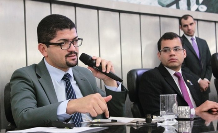 Secretário do Planejamento, Fabrício Marques Santos, apresentou os números presentes no Projeto de Lei Orçamentária Anual de 2018 - Foto: Flávia Matos