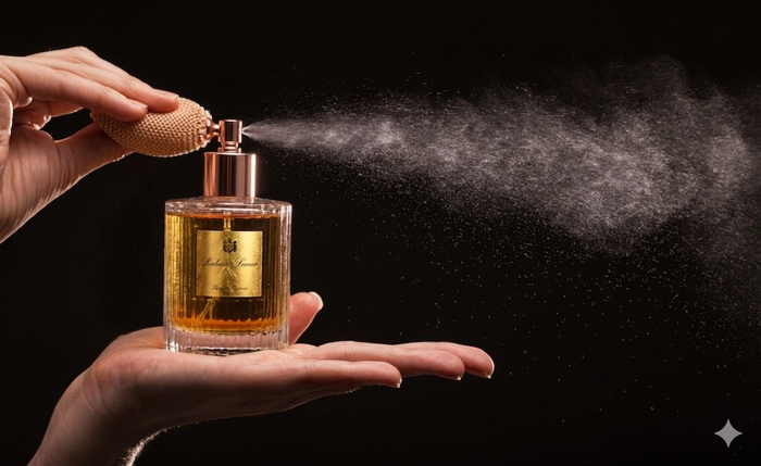 Perfume borrifado