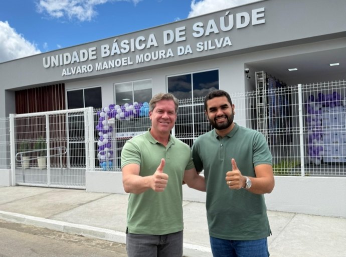 Maior parceiro de Piranhas em Brasília, Marx Beltrão participa de entrega de nova UBS e reforça investimentos no município