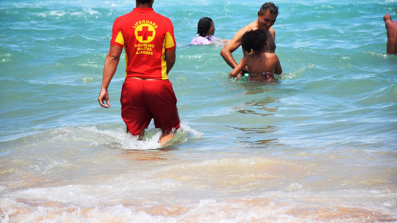 Bombeiros atendem criança que sofreu queimaduras por caravela na Praia do Francês