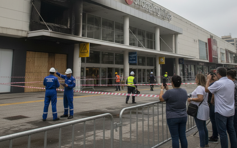 Reabertura do Shopping Tijuca segue indefinida após incêndio