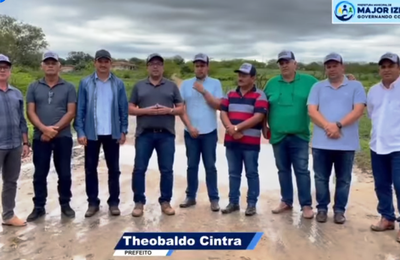 Prefeito e vice de Major anunciam investimentos em povoados do município 