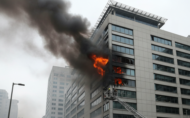 Manifestantes incendeiam prédios da mídia em Bangladesh e bloqueiam jornalistas