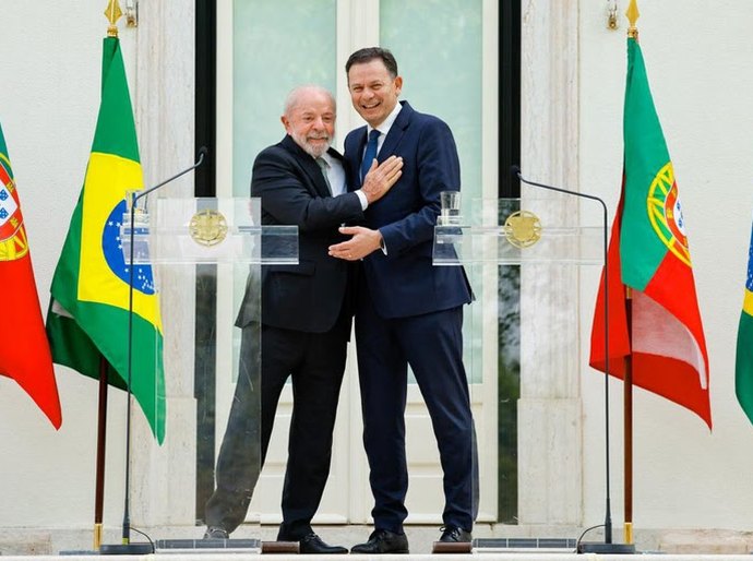 “Portugal pode ser a grande porta de entrada dos interesses empresariais brasileiros na Europa”, afirma Lula em visita a Lisboa