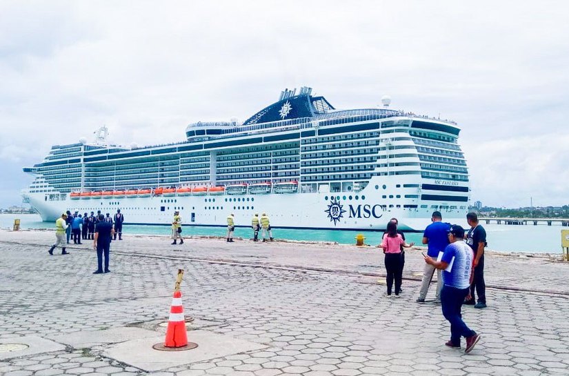 Destino Alagoas recebe aproximadamente 200 mil visitantes na temporada de cruzeiros 24/25, a maior da história