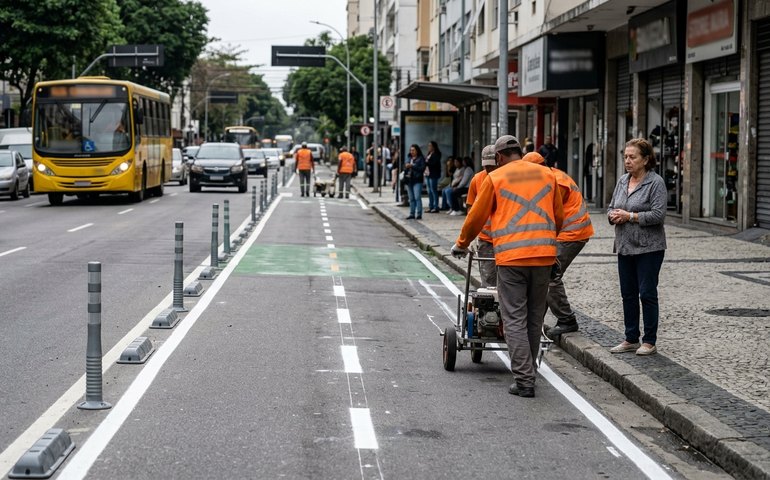 Prefeitura anuncia ciclovia na rua da Tijuca onde morreram mãe e filho atropelados por ônibus