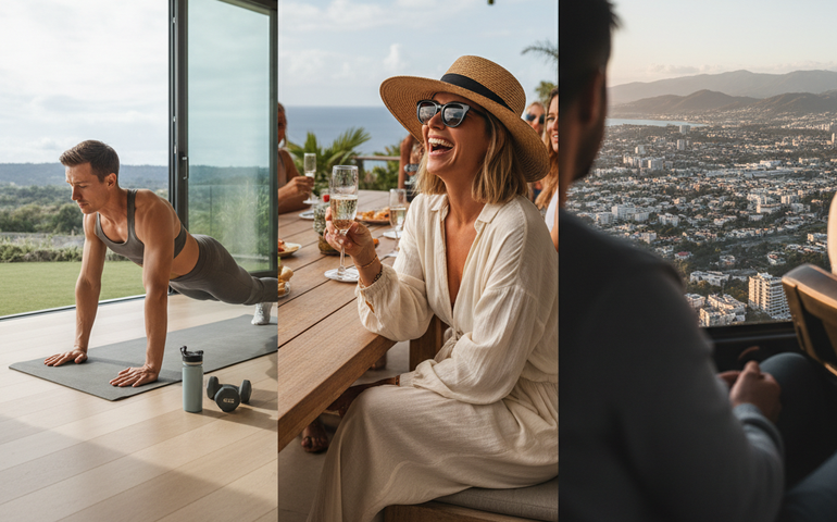 Pré-Réveillon dos famosos tem manhã de treino e até passeio de helicóptero: 'Shape vem no último dia', brinca Ana Castela