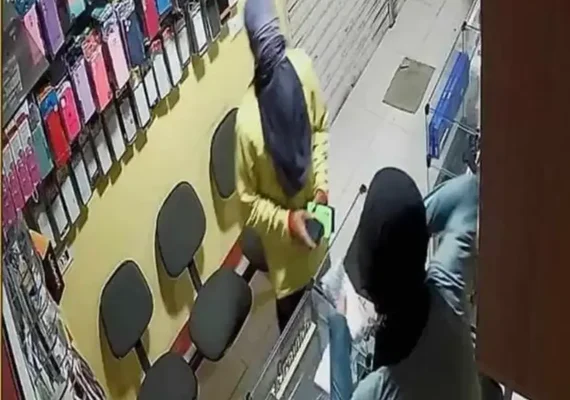Loja de Acessórios é Arrombada em União dos Palmares