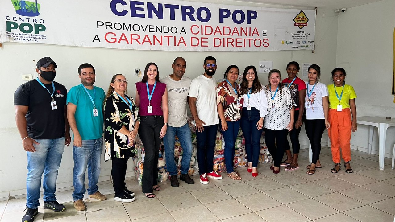Parceria entre Prefeitura e empresa de eventos garante doação de alimentos aos equipamentos sociais de Arapiraca