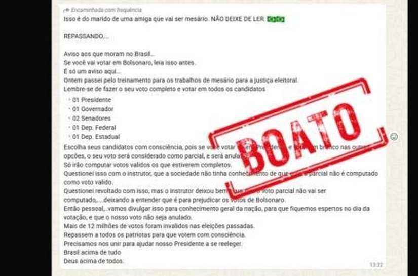 Voto nulo ou em branco para outros cargos  não anula voto para presidente