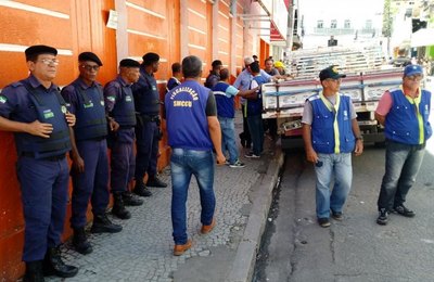 Prefeitura dá continuidade a ações de ordenamento no Centro de Maceió