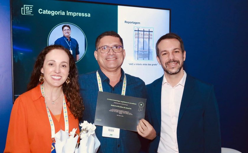 Prevenção do AVC e do infarto em presídio de AL é tema de reportagem premiada