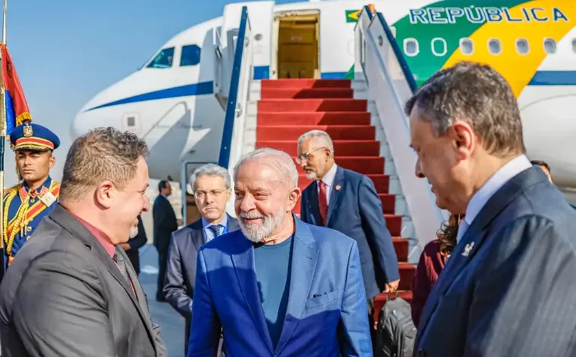 Lula discursa sobre guerra entre Israel e Hamas durante viagem ao Egito nesta quinta