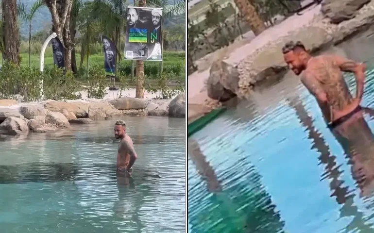 Neymar é multado em R$ 16 milhões por construção de lago artificial em casa em Mangaratiba