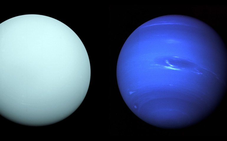 Urano e Netuno podem ser mais rochosos do que se pensava, indica novo estudo