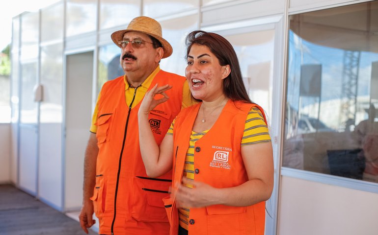 Prefeito de Rio largo e secretária Gabriela Gonçalves anunciam vacinação para adolescentes acima de 16 anos contra Covid-19