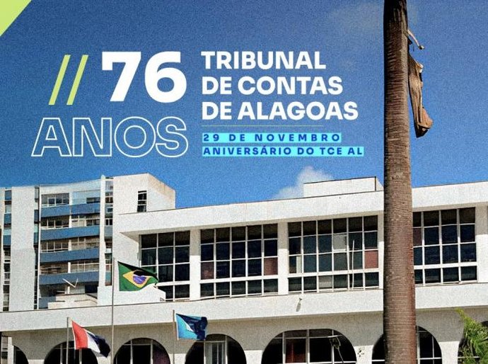 Dedicação, transparência e excelência: TCE/AL completa 76 anos