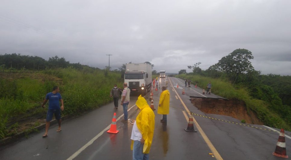 br 101 bloqueada