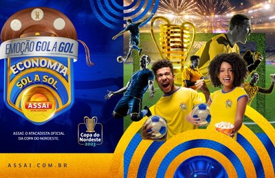 Assaí leva taça da Copa do Nordeste para visitação ao público em Aracaju na terça (4)