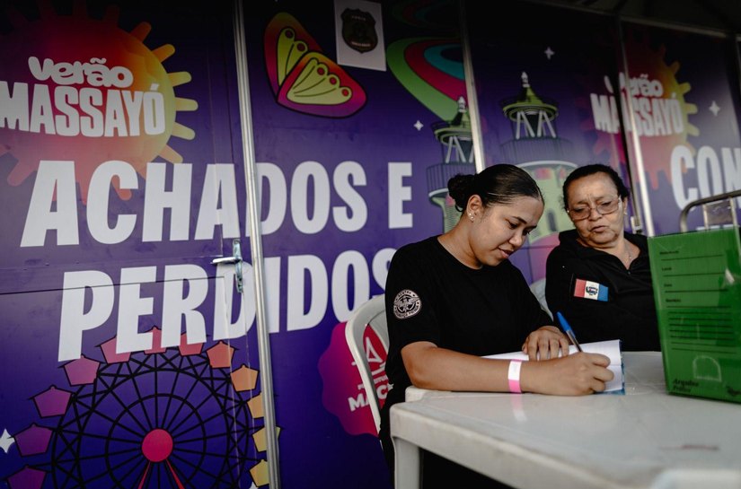 Verão Massayó conta com estande de achados e perdidos