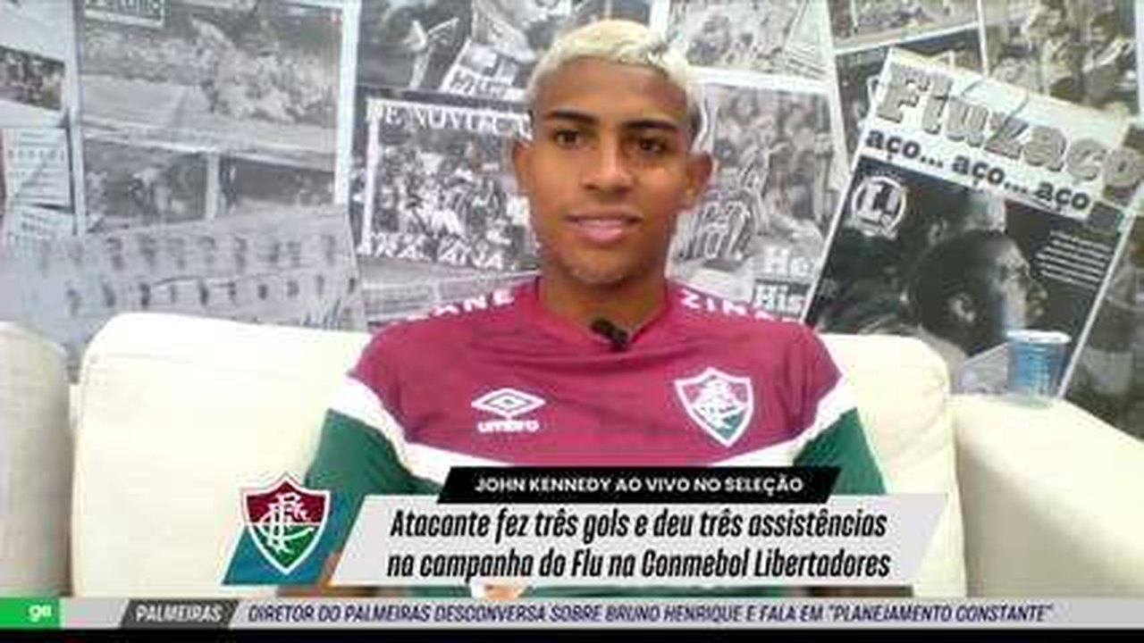 John Kennedy acerta a extensão de contrato com o Fluminense até o final de 2026