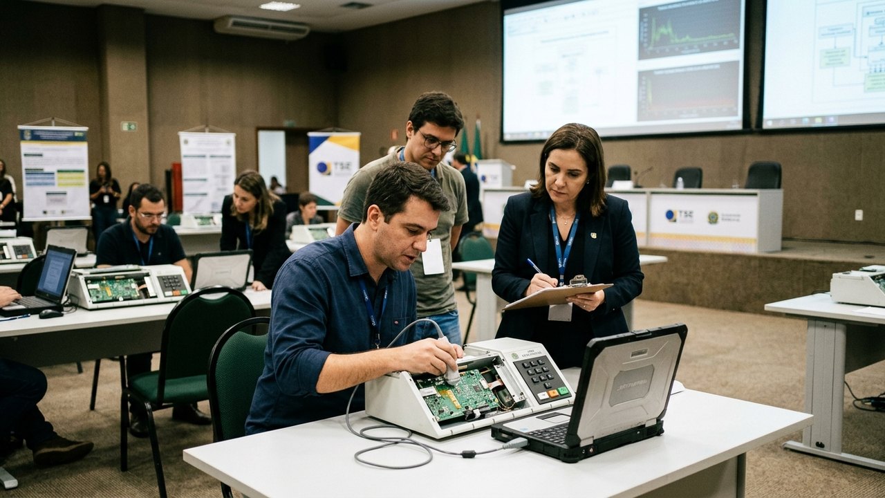 TSE realiza teste de confirmação do teste público  da urna de 13 a 15 de maio