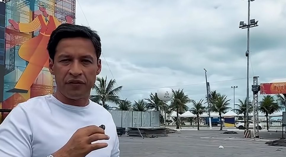 Prefeito visitou Polo Jaraguá antes do primeiro dia do São João Massayó / Foto: Reprodução