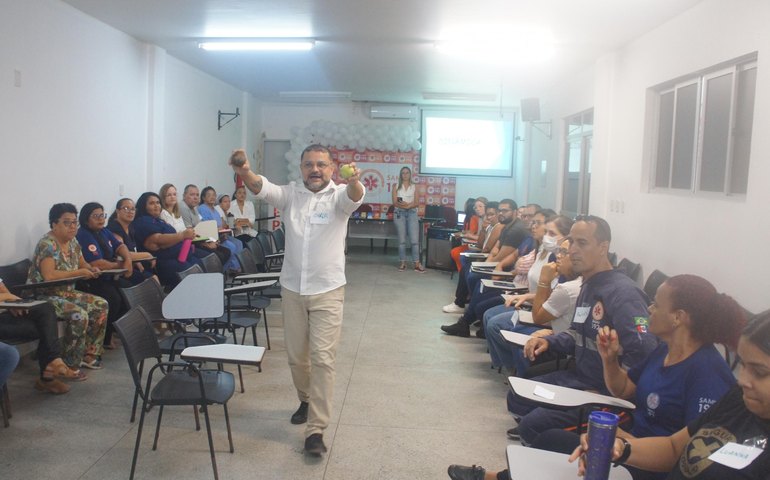 Janeiro Branco: Samu oferece palestra sobre cuidado com a saúde mental para servidores