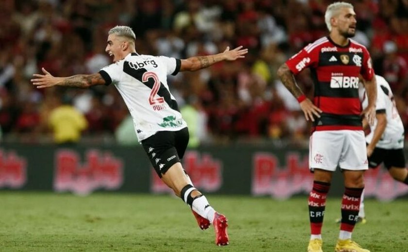 Vasco vence o Flamengo em clássico movimentado