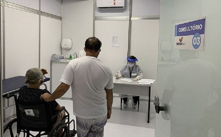 Governo inicia a montagem de Central de Triagem para Covid-19 em Arapiraca