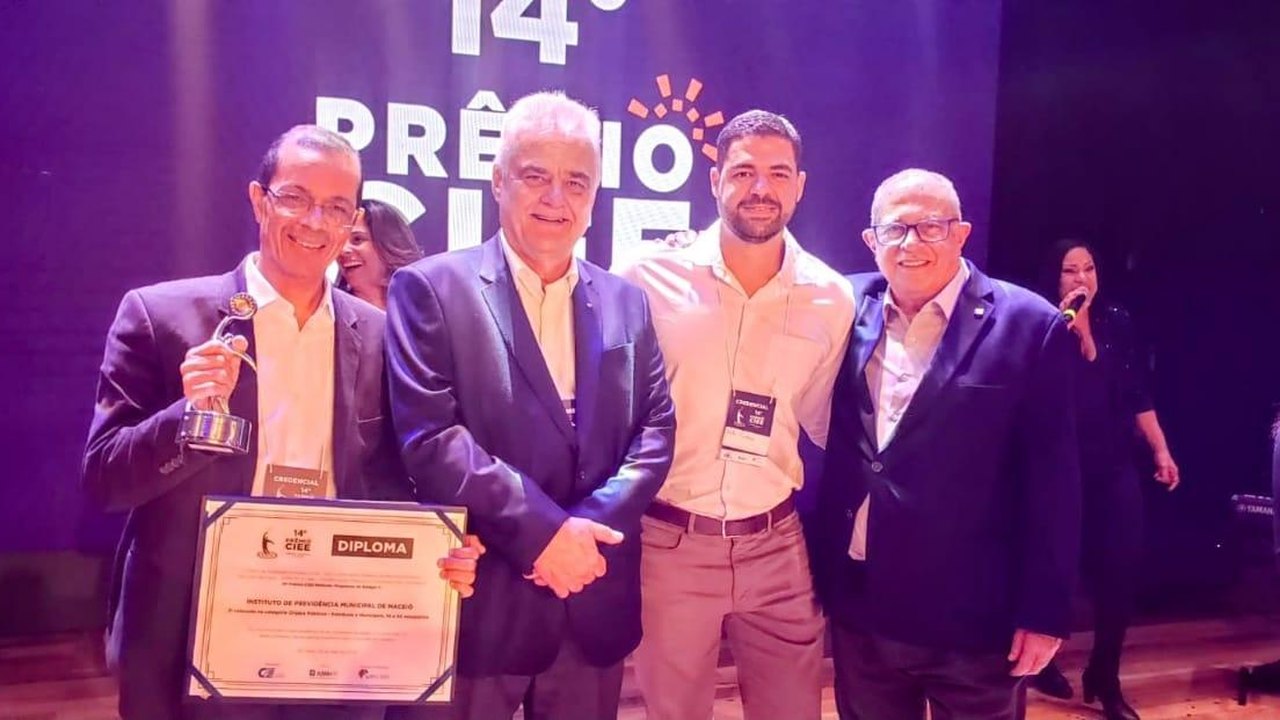 Instituto da Previdência é premiado pelo CIEE com programa Estágio 10