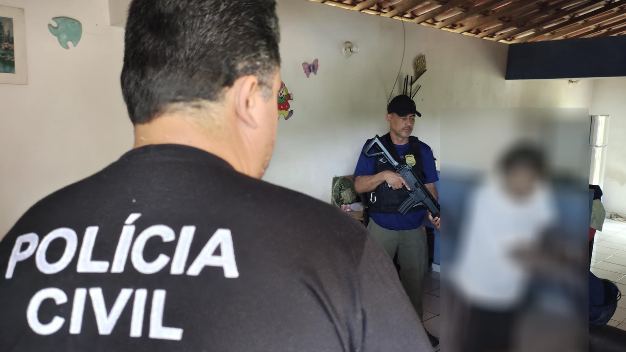 Polícia Civil prende em Água Branca servidor público condenado por crimes de estupro