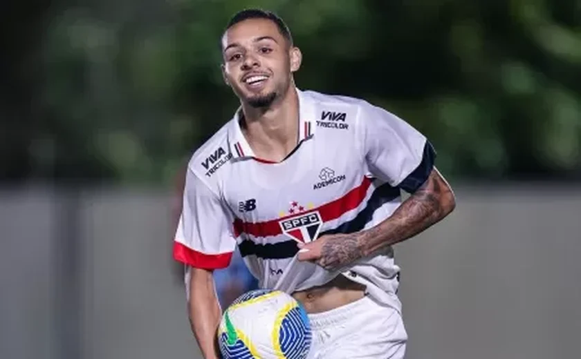 São Paulo anuncia venda de jovem promessa Matheus Alves para o CSKA, da Rússia