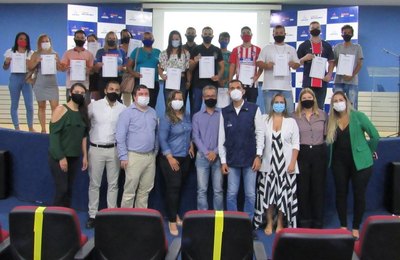 Assistência Social e Senai contribuem para a formação de 62 profissionais em Maceió