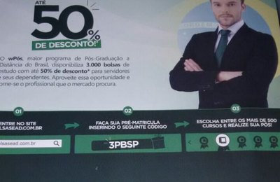 Pós-graduação à distância é ofertada com desconto de 50% para policiais civis