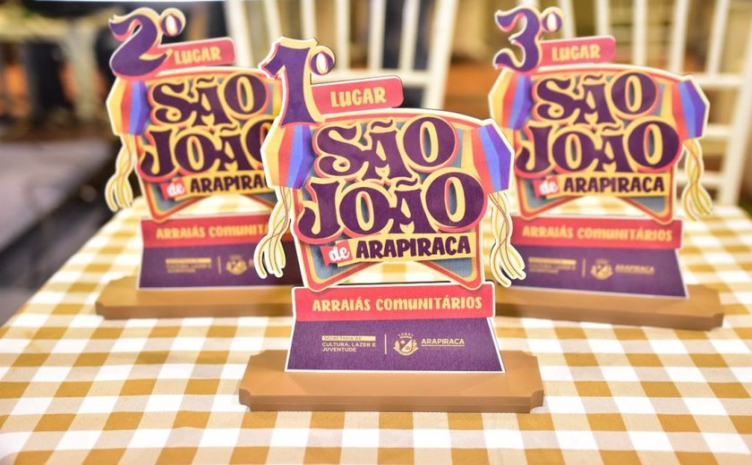 Arapiraca anuncia grandes vencedores do São João Comunitário e Concurso de Quadrilhas Estilizadas