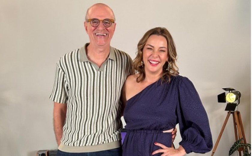 Marcos Caruso e Regiane Alves assistem juntos cena de surra em 'Mulheres Apaixonadas'; veja