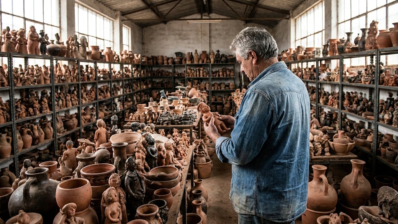 Conheça colecionador de olaria que tem mais de 50 mil itens de artistas brasileiros