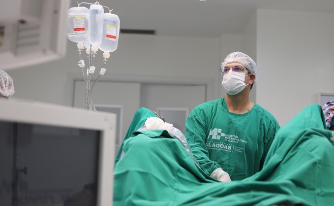 Estão sendo realizadas cirurgias laparoscópicas para cálculo em ureter ou cálculo renal, e próstata aumentada | Anderson Oliveira / Ascom Sesau