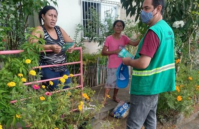 Conjunto Maceió 1, na Cidade Universitária, recebe ações de educação ambiental