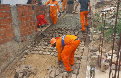 Prefeitura de Palmeira continua serviços de recuperação em áreas afetadas pelas chuvas